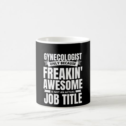 Freakin' Phantastischer Gynäkologe Funny Zitat Kaffeetasse (Mittel)