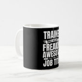 Freakin' Phantastischer Trainer Kaffeetasse (Vorderseite Links)