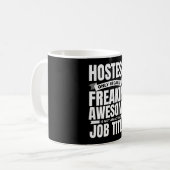 Freakin' Phantastisches Hostel Funny Quote Kaffeetasse (Vorderseite Links)