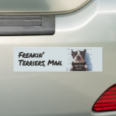 Freakin' Terriers, Mann. Autoaufkleber (Auf Auto)
