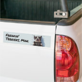 Freakin' Terriers, Mann. Autoaufkleber (Auf Lkw)