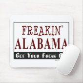 FreakinAlabama.com - Mausunterlage Mousepad (Mit Mouse)