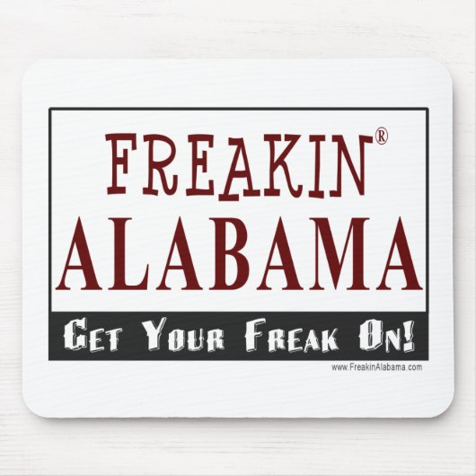 FreakinAlabama.com - Mausunterlage Mousepad (Vorne)