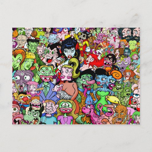 Freaks & Geeks Postkarte (Vorderseite)