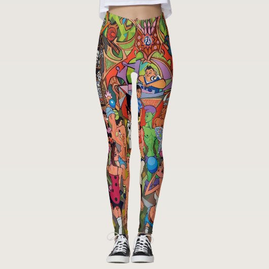 Freakshow Leggings (Vorderseite)