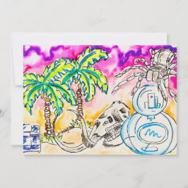 Freaky Art Feiertagskarte