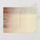 Freaky Doll Eerie Halloween Feiertagspostkarte (Rückseite)