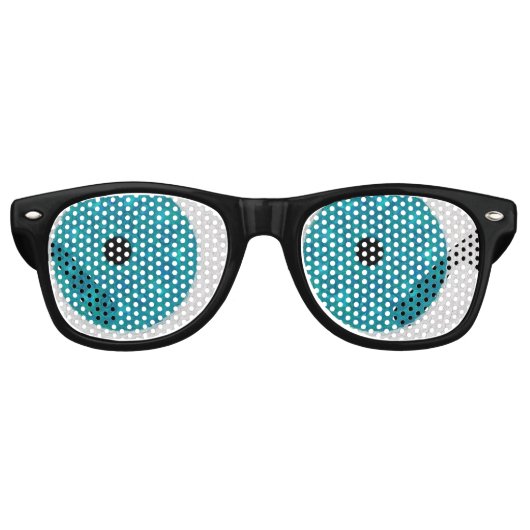 Freaky Eyes Sonnenbrille (Vorderseite)