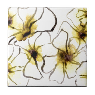 "Freaky Floral #3" Kitchen Garden Keramik Tile Fliese