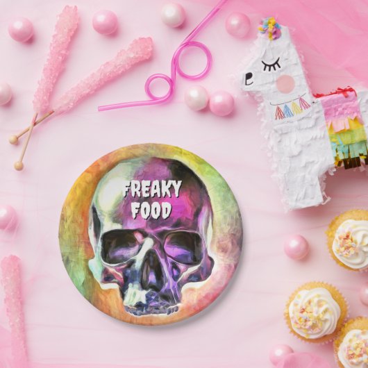 Freaky Food. Papierteller (Party)