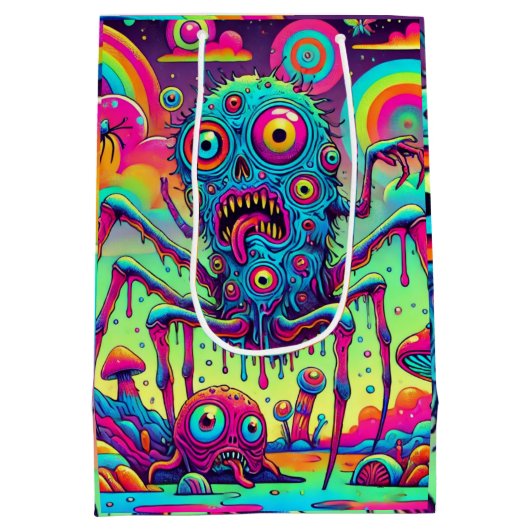 Freaky Fun Der psychedelische Strampler Mittlere Geschenktüte (Rückseite)