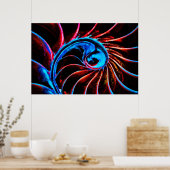 Freaky Nautilus Poster (Küche)