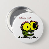 Freaky Pea Button (Vorne & Hinten)