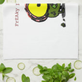 Freaky Pea Kitchtuch Handtuch (Gefaltet)