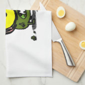 Freaky Pea Kitchtuch Handtuch (Viertel Falte)