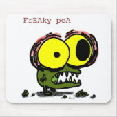 Freaky Pea Mousepad (Vorne)