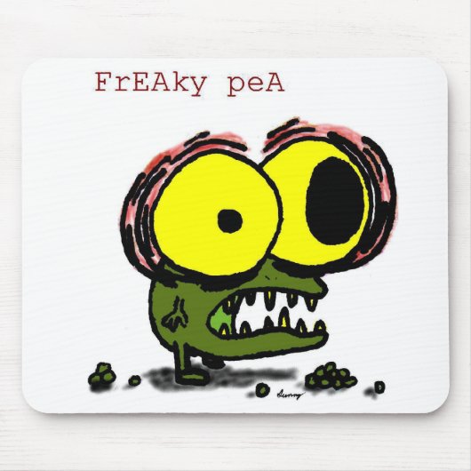 Freaky Pea Mousepad (Vorne)