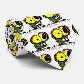Freaky Pea Necktie Krawatte (Gerollt)