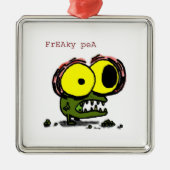 Freaky Pea Ornament (Vorne)