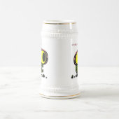 Freaky Pea Stein Bierglas (Mittel)