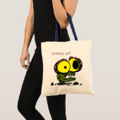 Freaky Pea Tote Bag Tragetasche (Vorderseite (Produkt))