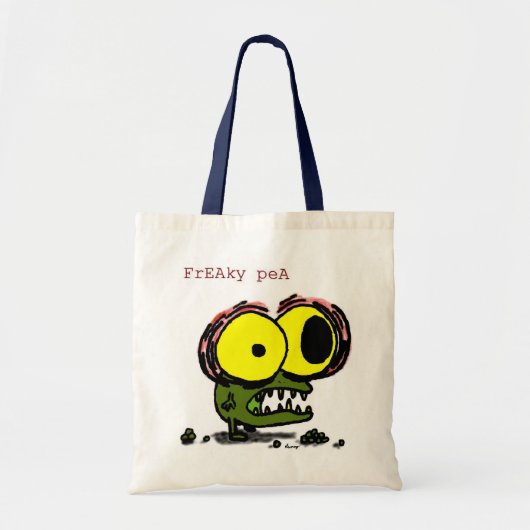 Freaky Pea Tote Bag Tragetasche (Vorne)