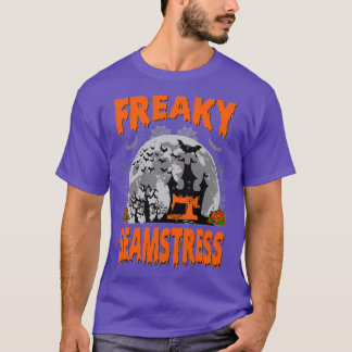 Freaky Seamstress Funny Halloween Geschenk T-Shirt