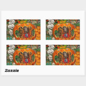 FREAKY TIKI TOMBS RECHTECKIGER AUFKLEBER (Blatt)