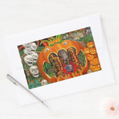 FREAKY TIKI TOMBS RECHTECKIGER AUFKLEBER (Umschlag)