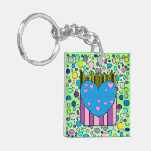 FreakyfryShy Schlüsselanhänger (Vorderseite links)