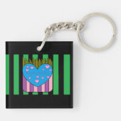 FreakyfryShy Schlüsselanhänger (Rückseite)