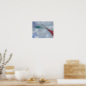 Frecce Tricolori Canvas Print Poster (Küche)