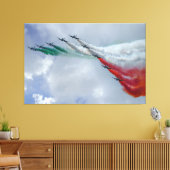 Frecce Tricolori Leinwanddruck (Insitu (Wohnzimmer))