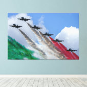 Frecce Tricolori Leinwanddruck (Insitu (Holzboden))