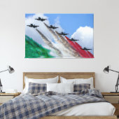 Frecce Tricolori Leinwanddruck (Insitu (Schlafzimmer))