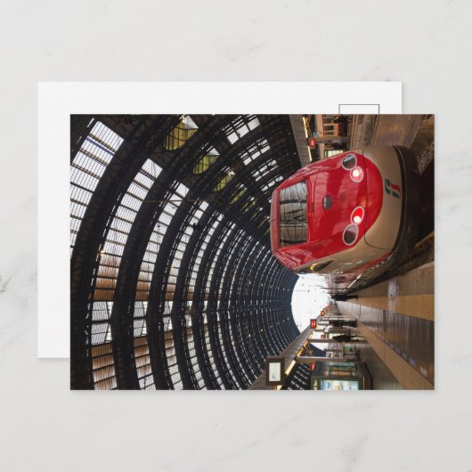 Frecciarossa Postkarte (Vorne/Hinten)