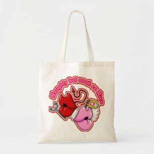 Frech aber oh so Nizza - Budget-Tasche Tragetasche