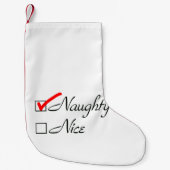 Frech Kleiner Weihnachtsstrumpf (Vorderseite)