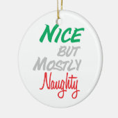 Frech mischen Sie oben Keramik Ornament (Links)