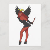 FRECH ODER NETT FEIERTAGSPOSTKARTE (Vorderseite)