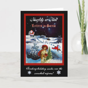 Frech oder Nizza Feiertagskarte