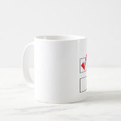 Frech oder Nizza Kaffeetasse (Vorderseite Links)