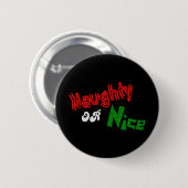 Frech oder Nizza? Knopf Button (Vorne & Hinten)
