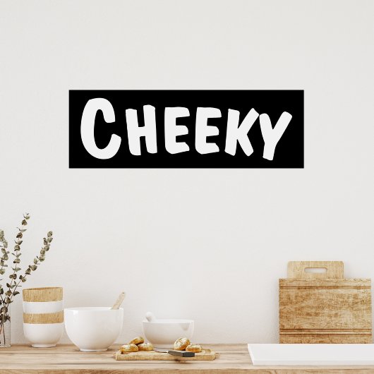 frech poster (Küche)