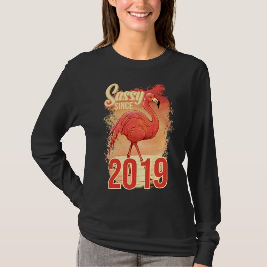 Frech seit 2019 T-Shirt (Vorderseite)
