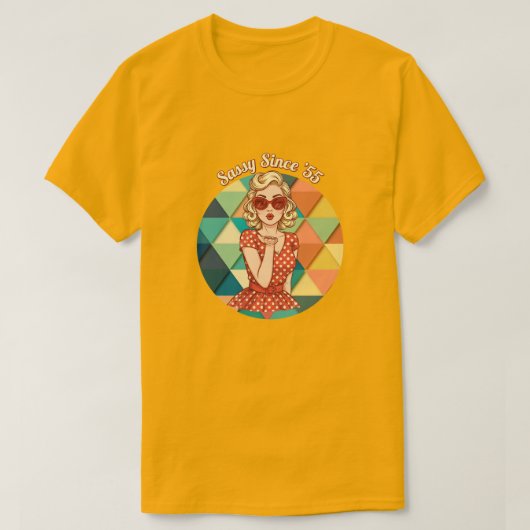 Frech seit '55 T-Shirt (Design vorne)