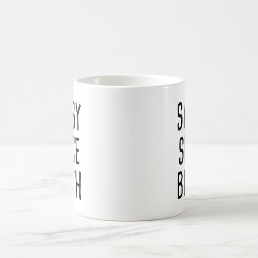 Frech seit Geburt Kaffeetasse (Mittel)