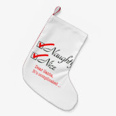 Frech u. Nizza Kleiner Weihnachtsstrumpf (Vorderansicht (hängend))