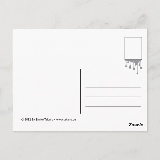 Frechdachs Postkarte (Rückseite)