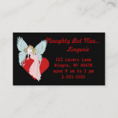 Freche aber Nizza Visitenkarte (Rückseite)